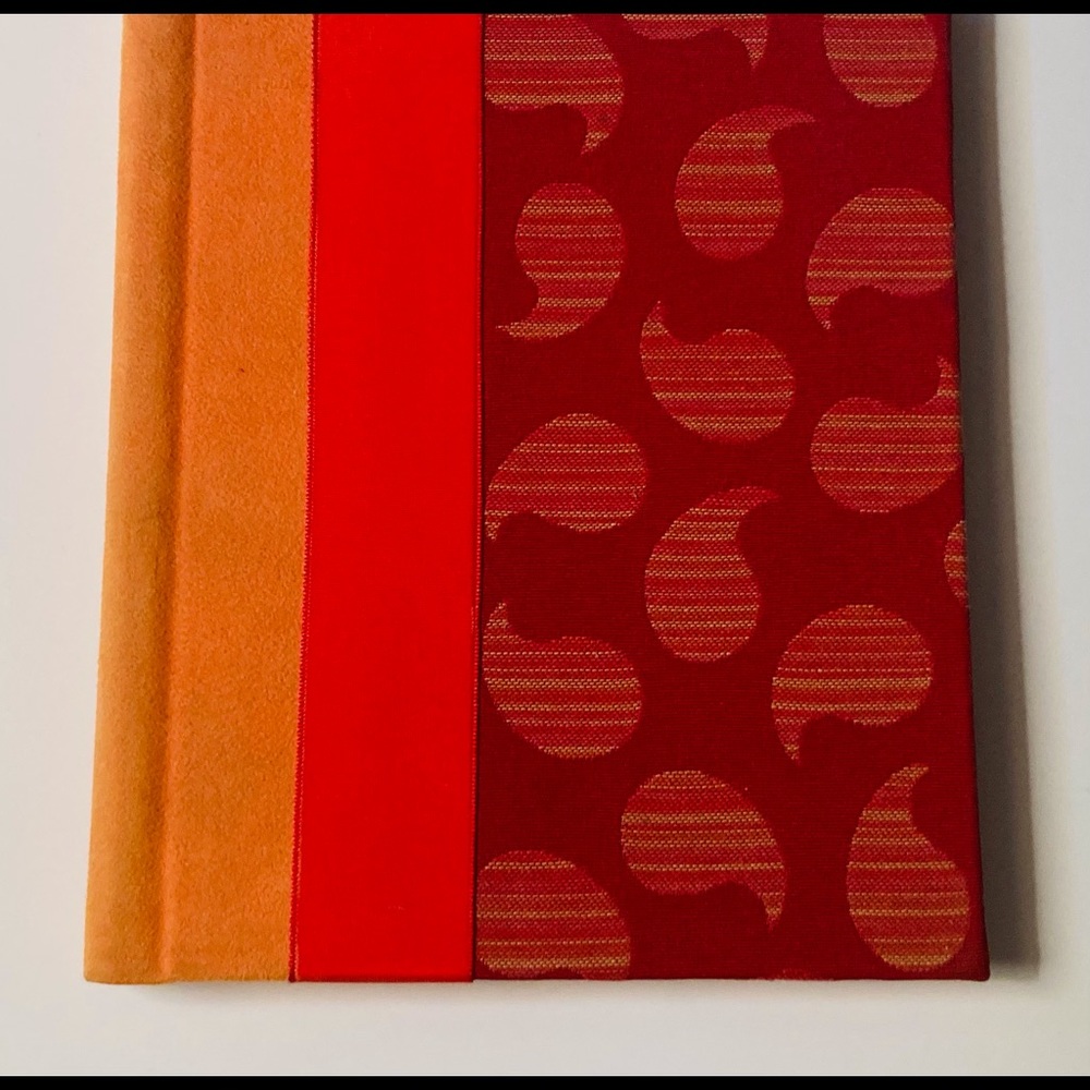 Vintage Molly West,hand bound silk photo album